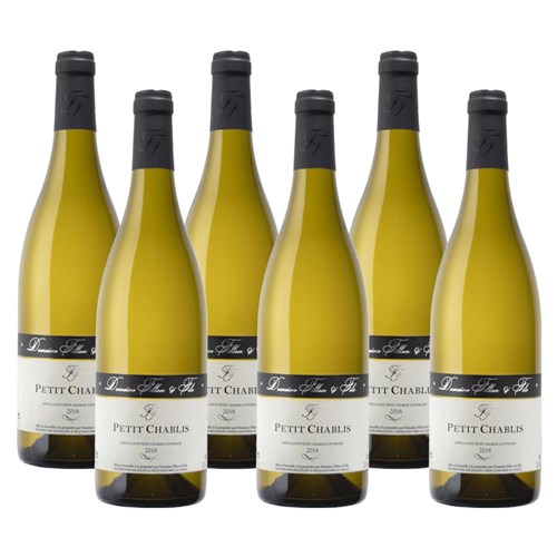 Case of 6 Domaine Fillon Petit Chablis 75cl White Wine